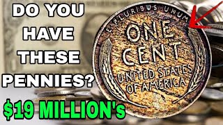 ULTRA TOP 10 PENNIES RARE LINCOLN ONE CENT COINS WORTH A LOT OF MONEY -COINS OF MONEY!