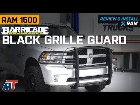 2009-2018 Ram Barricade Black Grille Guard Review & Install