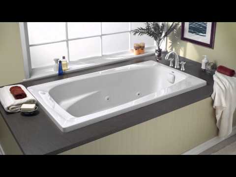 EverClean 72 Inch by 36 Inch Whirlpool // WHITE // YouTube Video