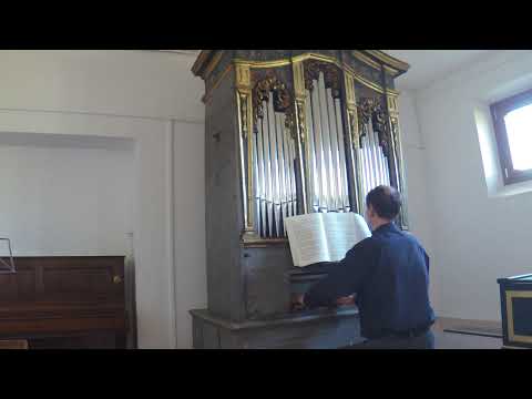 Girolamo Cavazzoni, Ricercare Quarto, organo positivo napoletano ca. 1770