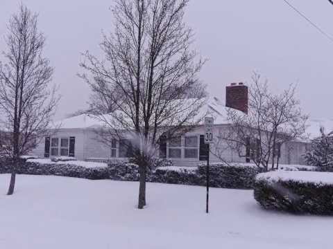 Experience a major Snowstorm in 1 minute; 2nd storm of the year
