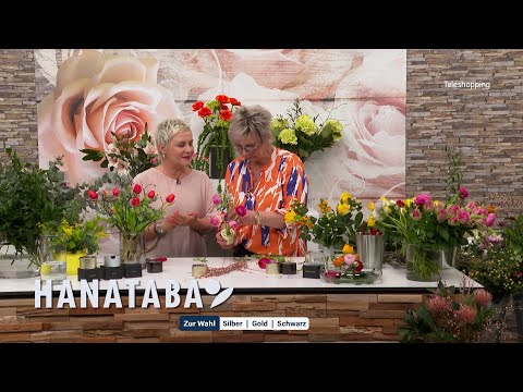 HANATABA 🌸 Blumensträuße selber binden / Floristen-Trick - cleveres Tool für florale Arrangements