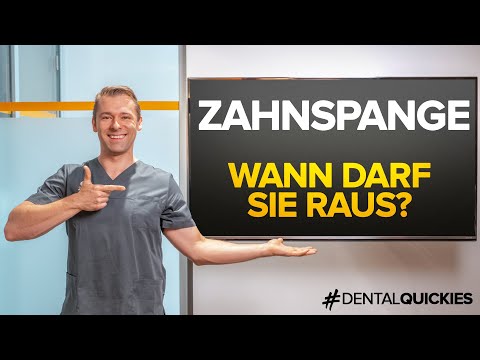 Zahnspange - Wie lange muss sie bleiben? Wann darf die Zahnspange raus?