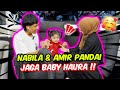NABILA & AMIR PANDAI JAGA BABY HAURA !! - PARTNER PALING SWEET !!