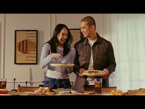 HUNGRY? DOMINOS x The Laeno Family ❤️💙 #thelaenofamily #dominospizza