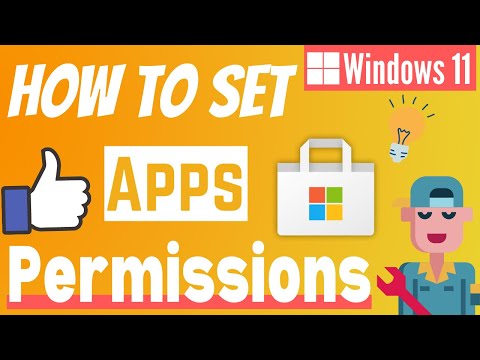How to set app permissions in windows 11 ( 2025 ) Windows Apps Permissions