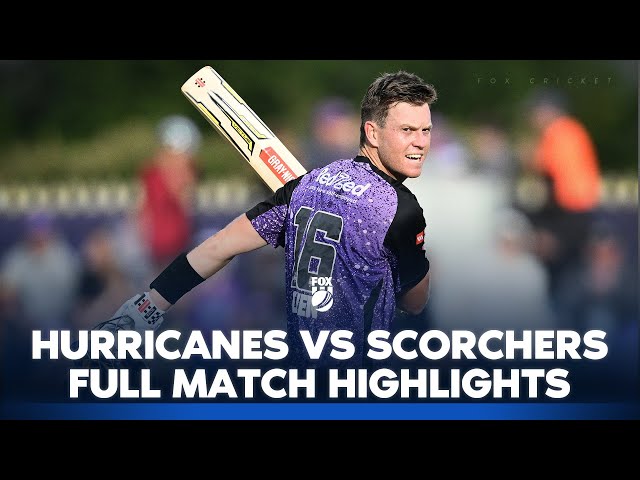 Hobart Hurricanes vs Perth Scorchers | Full Match Highlights I 21/12/24 | BBL | Fox Cricket
