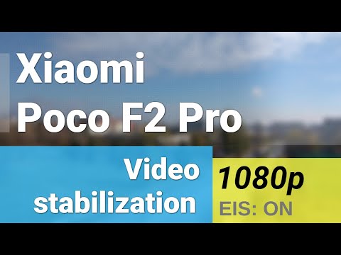 Xiaomi Poco F2 Pro 1080p@30fps Steady Video sample