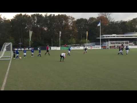 Finn scoort de 1-0 tegen ODB