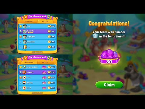 🏆Fishdom: Team Tournament - Second Place🥈 14/08/2023