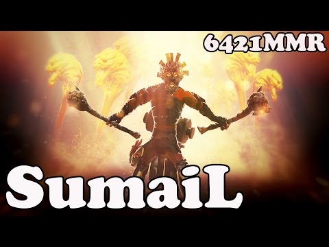 Dota 2 - SumaiL 6421 MMR Plays Shadow Shaman - Ranked Match Gameplay