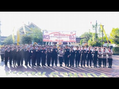 POLRES NGAWI GELAR UPACARA KE 79 HUT RI
