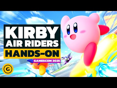 Kirby Air Riders Is Faster, Deeper, and Cleaner Than The Original