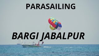 preview picture of video 'Parasailing in bargi dam, jabalpur (m.p)- Rover tribes'