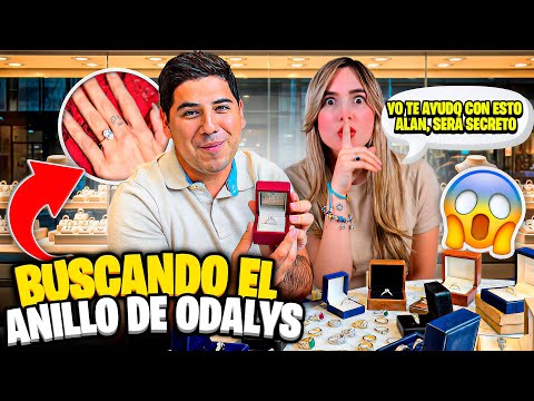 I WENT TO BUY THE ENGAGEMENT RING FOR ODALYS | Alan Mejia
