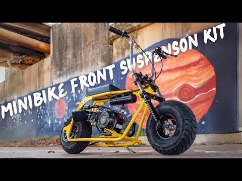 Upgrade With The Minibike Front Suspension Kit | Product Video