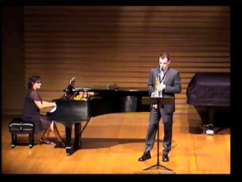 Johnathan Torsak plays the Fuzzy Bird Sonata by Takashi Yoshimatsu mvt II Sing, bird