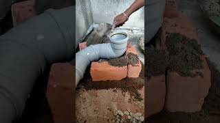 Download lagu SWR Pipe Fitting in Bathroom || #shorts #plumbing #pvc #bathroom #pipefittings mp3