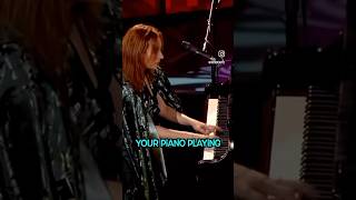 Tori and Rick talking about playing live with the band and being in communion with the audience.