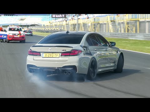 750HP BMW M5 F90 with M Performance Exhaust - HUGE Burnouts, Drifts & Drag Races !