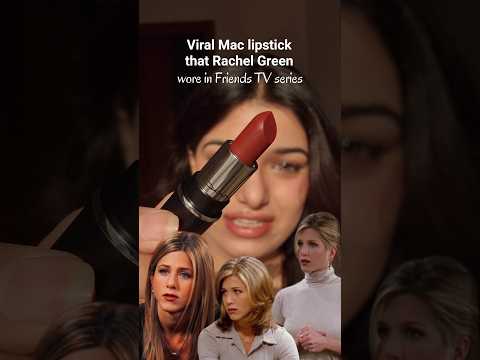💄 #maccosmetics #makeupshorts #makeupfinds #rachelgreen #friendstvshow #redlipstick