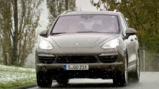 2013 Porsche Cayenne S Diesel 4.2 V8 382 hp (DRIVING) [HD]
