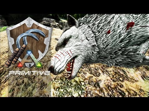 ARK PRIMITIVE T2 EP46 - Nossos Rex Crescidos & Casal de DireWolf!