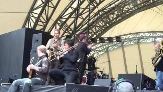 Bellowhead - Sloe Gin Set (live) - The Eden Sessions, Cornwall, 1 July 2012