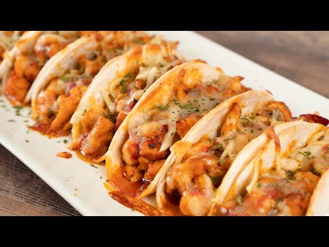 Mi receta de Tacos de Pollo que a todo el mundo gusta. Una receta mexicana con un toque casero