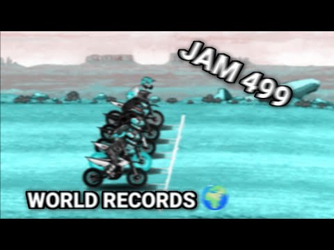 WORLD RECORDS 🌍 - JAM 499 | Mad Skills Motocross 2