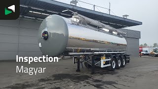 식품 세미 트레일러 Magyar GM 2B 02 0 Assen Food 2 comp Inox steel Liftachse | 이미지 4 - Autoline