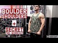 HOW TO GET BOULDER SHOULDERS + SECRET PRE-WORKOUT!