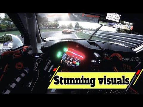 Insane driver EYE POV-full motion