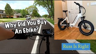 What Was The Reason You Purchased An Ebike? - Riding The Kingbull Verve