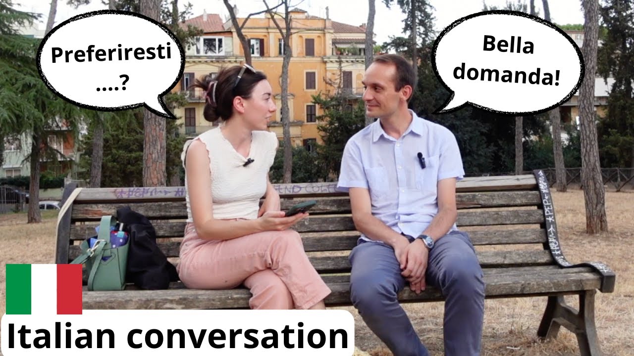 Italian conversation: che cosa preferisci, questo o quello? (Subtitles)