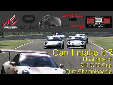 VR - SRS - GT3 Euro Championship Week 6 @BrandsHatch GP