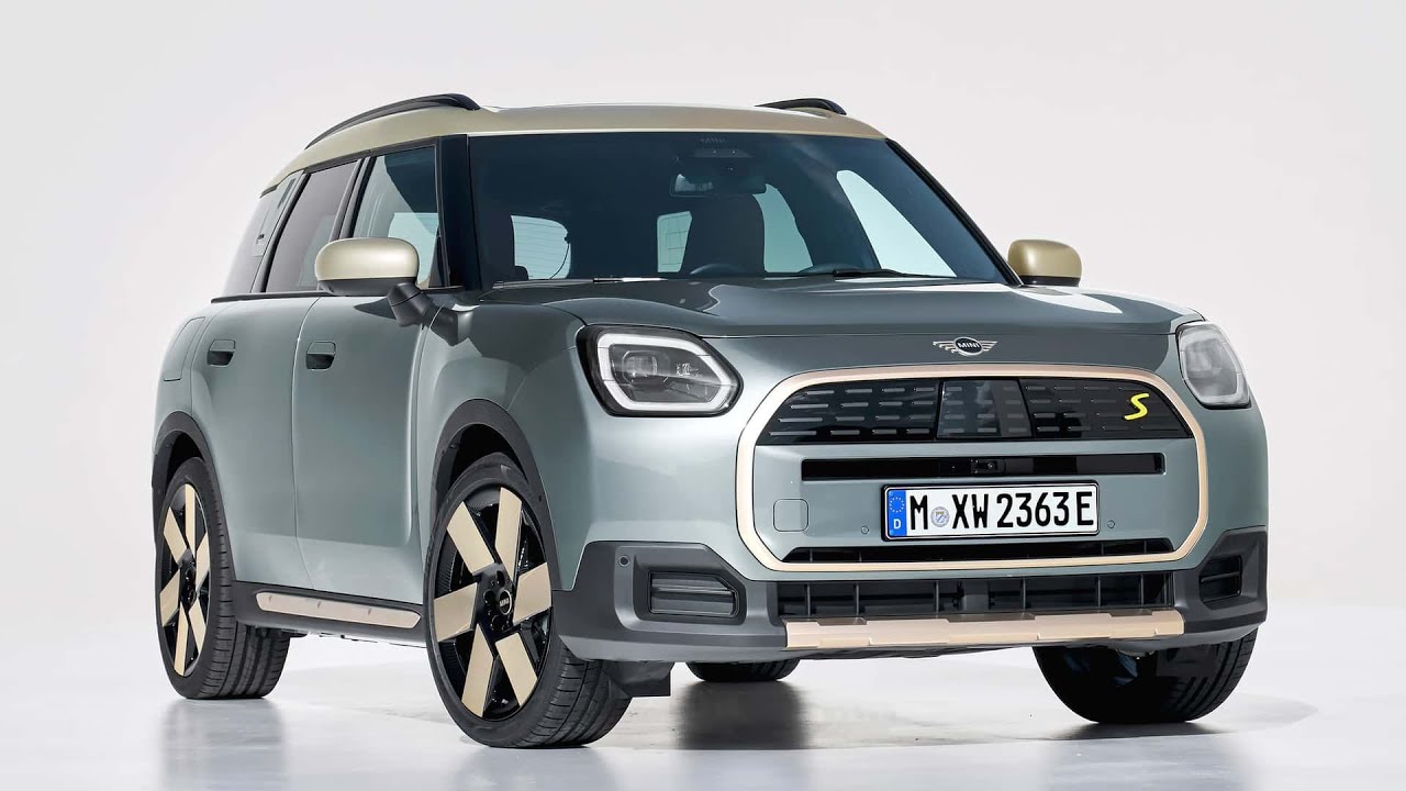 Mini Countryman 2024 trình làng với phiên bản thuần điện mới