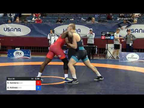 77 Kg Prelims Kendrick Sanders New York Athletic Club Vs Britton Holmes Unattached