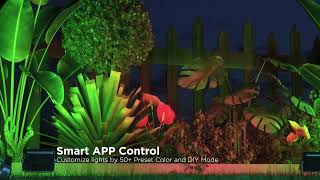 قوفي, H705B, مصابيح خارجية دائمة 15 متر