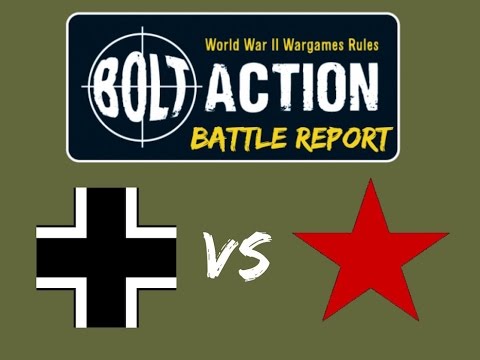 Bolt Action Battle Report 18 - Zusammenfassung - 1000p - Soviets vs Germans
