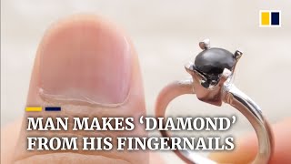 Man in Japan makes ‘diamond’ for engagement ring from his own fingernails