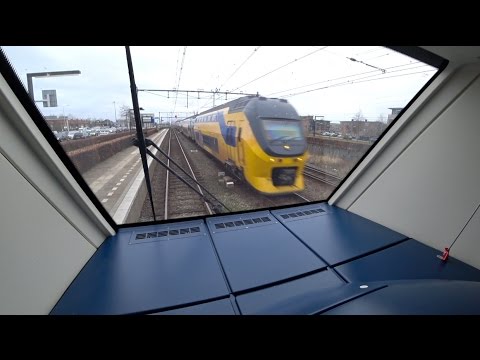 Train Driver's POV slt Uitgeest - Amsterdam 2017