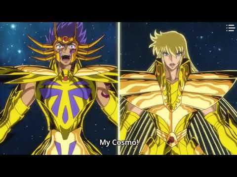 God Cloth Virgo Shaka vs. Balder and God Cloth Cancer Deathmask vs. Fafner-Saint Seiya(SOG)-ENG SUB