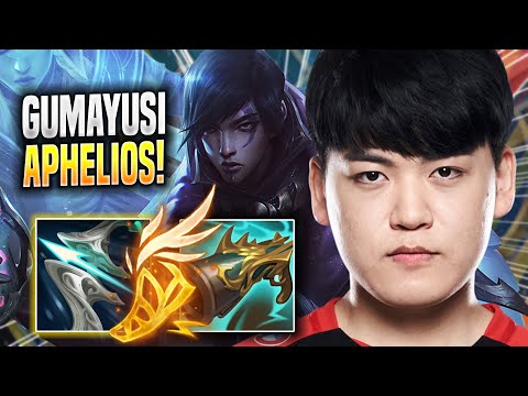 GUMAYUSI IS A GOD WITH APHELIOS! - T1 Gumayusi Plays Aphelios ADC vs Ezreal! | Season 2022