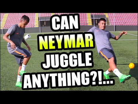 Can NEYMAR Juggle ANYTHING???...