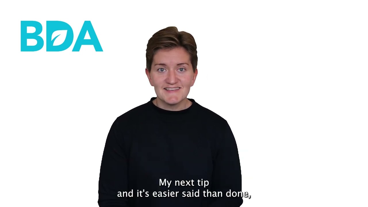 Top tips from BDA Student Rep 2024/25 April Aslett