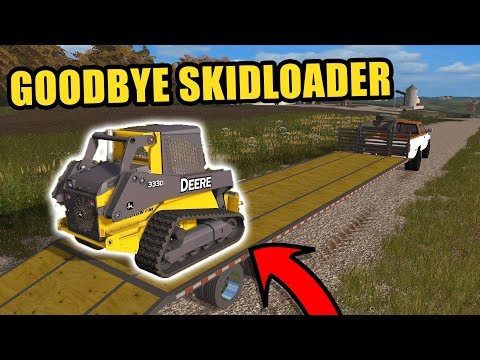WE SOLD THE SKID STEER! | HARVESTING CORN |  FARMING SIMULATOR 2017 EP#15