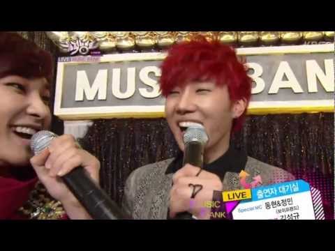 121123 Music Bank  Interview - Kim Sung Kyu with INFINITE