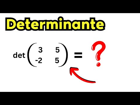 Determinante einer 2x2 Matrix berechnen - in unter 2 Minuten!