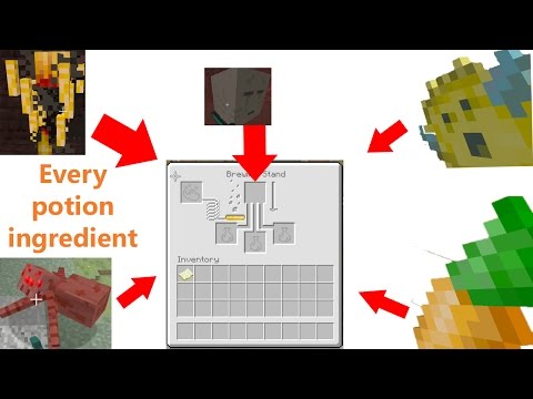Minecraft Potions-Master Guide: Unlock All Ingredients!